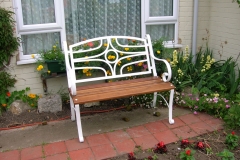 Garden bench