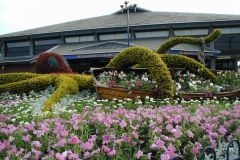 Octopus floral display, Felixstowe pier