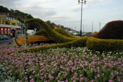 Octopus floral display, Felixstowe pier