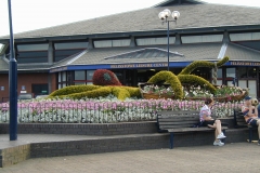 Octopus floral display, Felixstowe pier