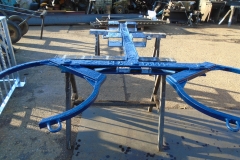 Fork mounted drum grab