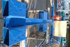 Fork mounted drum grab