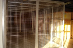 A metal cage