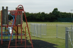 Park equipment and fencing
