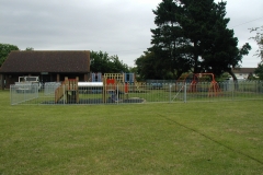 Park equipment and fencing