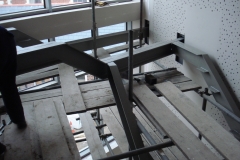 RSJ beam installed