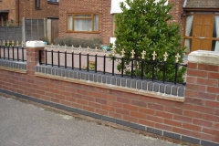 Spiked railing