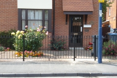 Railing fence