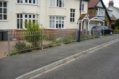 Railing fence