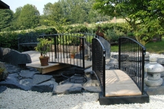 Water feature bridge