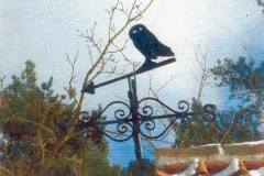 Owl weathervane